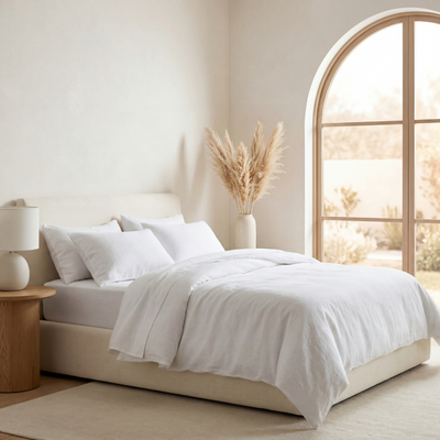French Flax Linen Sheet Set