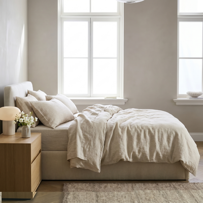 French Flax Linen Sheet Set