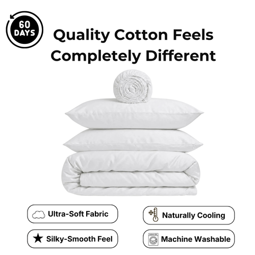 Fitted™ - 100% Cotton Bedding Set
